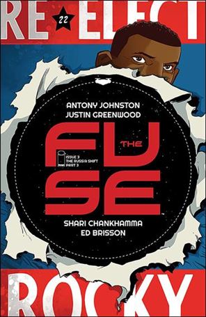 Fuse (2014) issue 3 Justin Greenwood Cover
