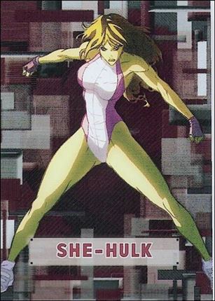 Marvel Beginnings: Series 3 (Prime Micromotion Cel Subset) card M3-41 She-Hulk
