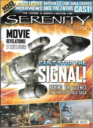 Serenity Magazine issue nn-B Orange Cover