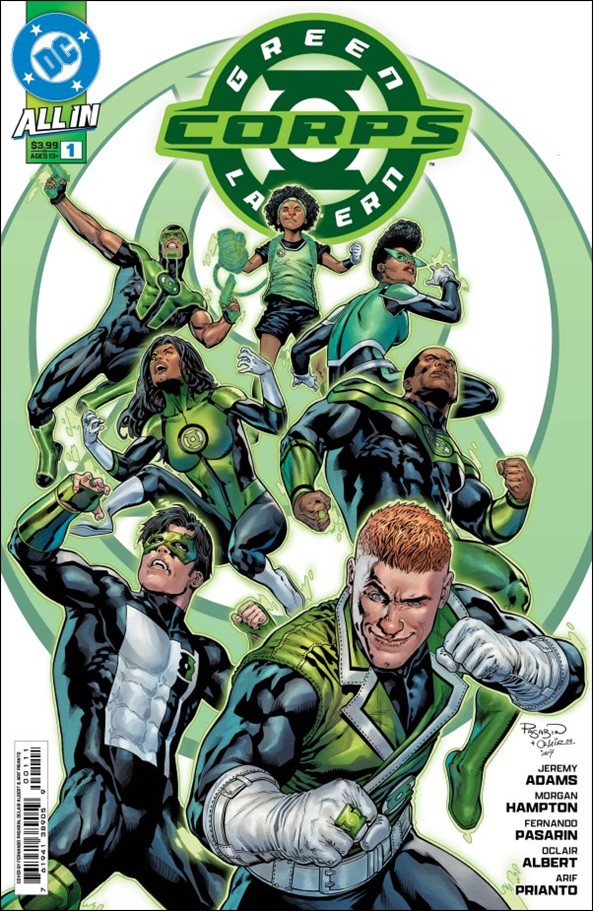 Green Lantern Corps (2025) issue 1 Fernando Pasarin Cover