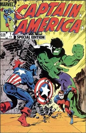Captain America Special Edition Cover Image 1