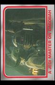 Star Wars Heritage  (Base Set) card 33 A Jedi Master on Dagobah