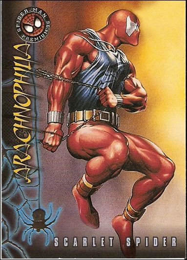 Spider-Man Premium: Eternal Evil (Base Set) card 3 Scarlet Spider