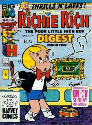 Richie Rich Digest Magazine issue 21