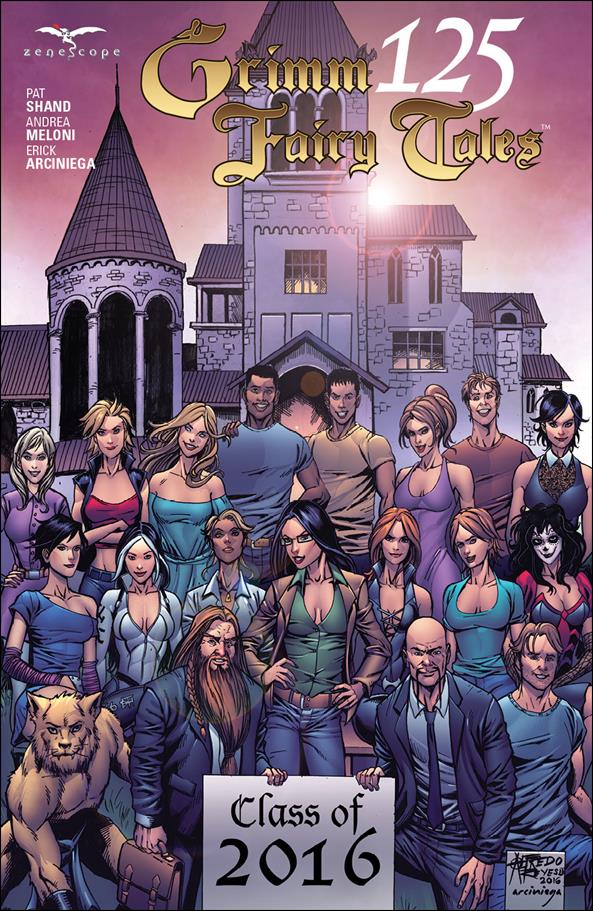 Grimm Fairy Tales (2005) issue 125-E Alfredo Reyes Cover