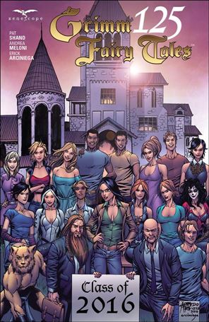 Grimm Fairy Tales (2005) issue 125-E Alfredo Reyes Cover