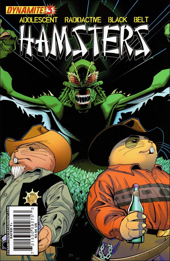 Adolescent Radioactive Black Belt Hamsters (2008) issue 3 Tom Nguyen Cover