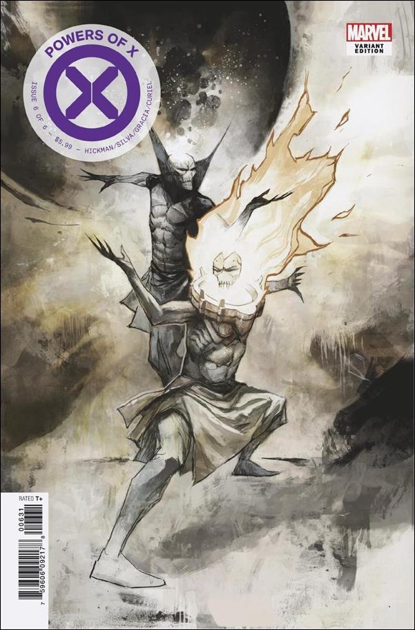 Powers of X issue 6-H Mike Huddleston 1:10 Cover
