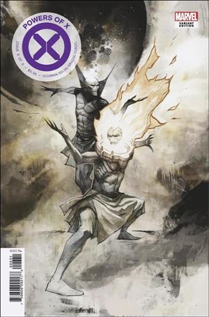 Powers of X issue 6-H Mike Huddleston 1:10 Cover