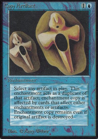 Magic the Gathering: Limited Edition Alpha (Base Set) card 53 Copy Artifact
