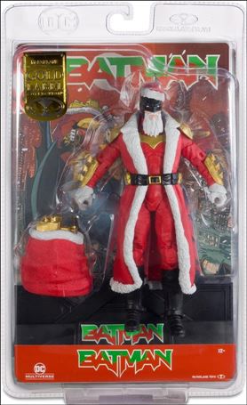 McFarlane DC Multiverse (Gold Label) issue NN 45-B Batman Santa (Red Suit)