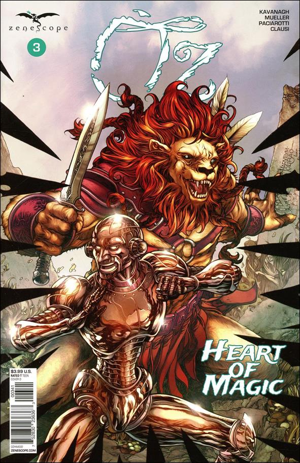 Oz: Heart of Magic issue 3-D Harvey Tolibao Cover