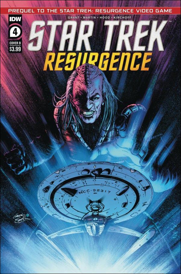 Star Trek: Resurgence issue 4-B Gavin Smith Cover
