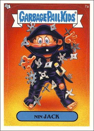 Garbage Pail Kids All-New Series 4 (Base Set) card 7a Nin Jack