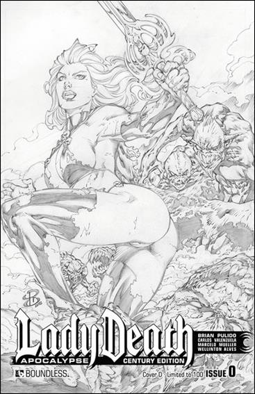 Lady Death: Apocalypse issue 0-NC Century Edition D Cover 1/100