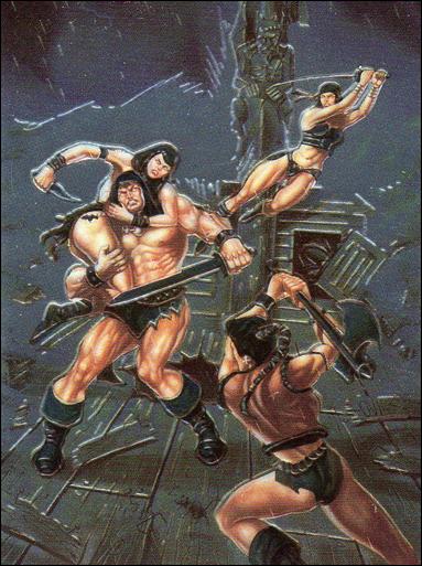Conan III (Base Set) card 27 Savage Sword #199