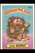 Garbage Pail Kids: Series 04 (Base Set) card 150b Bushy Bernice