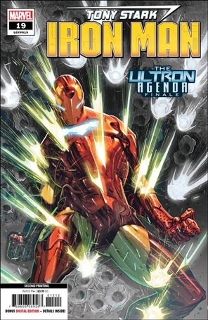 Tony Stark: Iron Man issue 19-D Alexander Lozano Cover (2nd Printing)