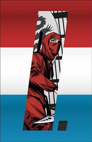 G.I. Joe: A Real American Hero – Jinx issue 1-D Jorge Fornés Letter Connecting 1:25 Foil Cover