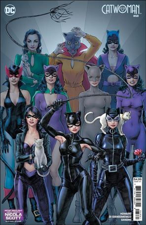 Catwoman (2018) issue 68-D Nicola Scott Artist Spotlight Cardstock Cover