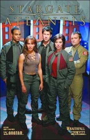 Stargate Atlantis: Wraithfall issue 2-F Team Photo Cover