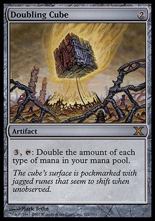 Magic the Gathering: 10th Edition (Base Set) card 321 Doubling Cube
