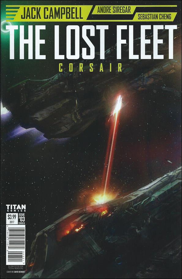 Lost Fleet issue 3 David Demaret Wraparound Cover