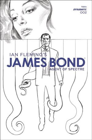 James Bond: Agent of Spectre issue 2-E Sean Phillips 1:20 Black & White Cover