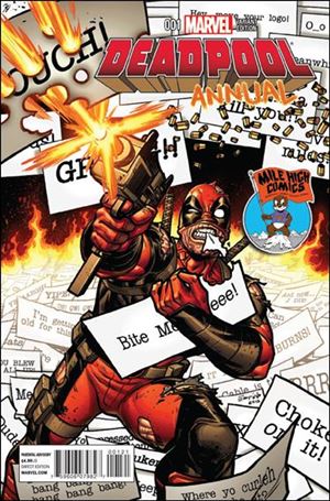 Deadpool Annual (2014) issue 1-B Mile High Comics Cover 1/3000