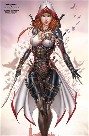 Hellchild: The Unholy issue 1-F Jamie Tyndall Cosplay Cover 1/350