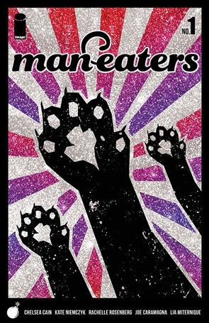 Man-Eaters issue 1-B Glitter Cover