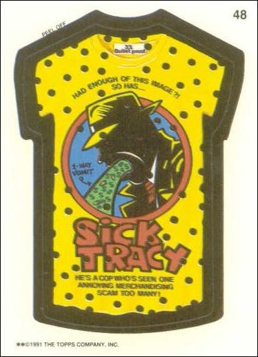 Wacky Packages (Base Set) card 48 Sick Tracy