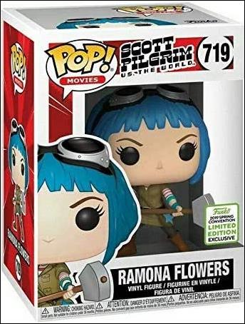 POP! Movies figure 719-B Ramona Flowers (w/ Hammer) Spring Con Exclusive