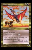 Magic the Gathering: Visions (Base Set) card 130 Firestorm Hellkite