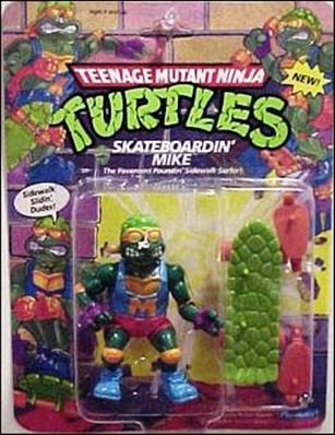 Teenage Mutant Ninja Turtles (1988) figure 50 Skateboardin' Mike