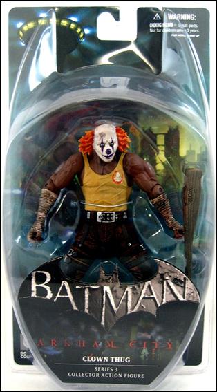 Batman: Arkham City (Series 3)  figure 3 Clown Thug (Orange Hair)