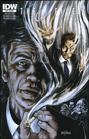 X-Files: Season 10 issue 19-C Tom Mandrake 1:10 Cover