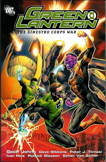 Green Lantern: The Sinestro Corps War issue 2 Dust Jacket