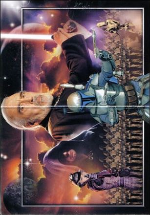 Star Wars: Attack of the Clones (Panoramic Fold-Out Subset) card 4