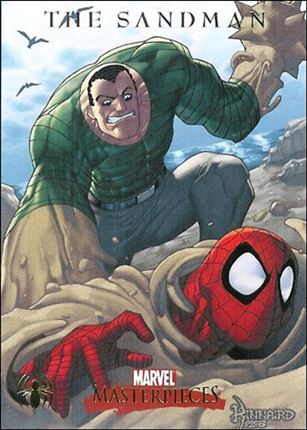 2007 Marvel Masterpieces (Spider-Man Subset) card S8 The Sandman