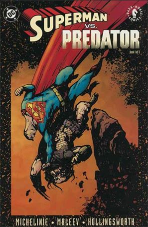 Superman vs Predator Cover Image 1
