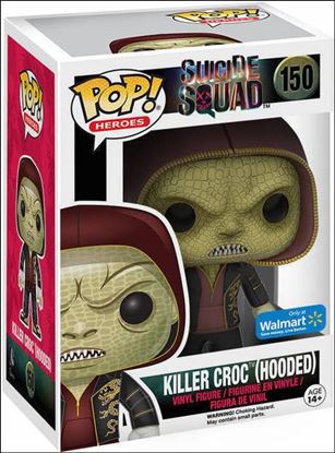 POP! Heroes figure 150 Killer Croc (Hooded) Walmart Exclusive