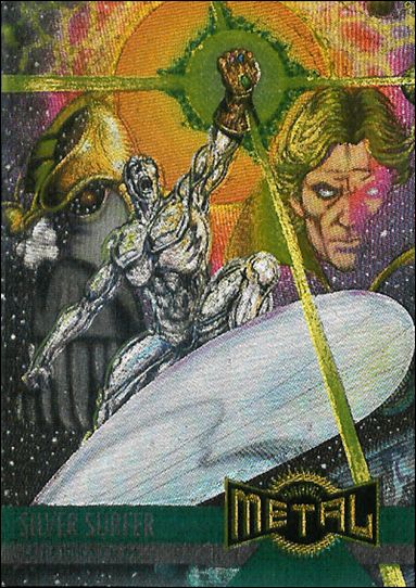 Marvel Metal (Base Set) card 133 Silver Surfer