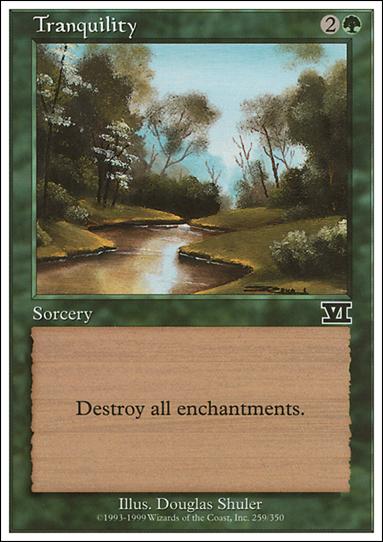 Magic the Gathering: 6th Edition (Base Set) card 259 Tranquility