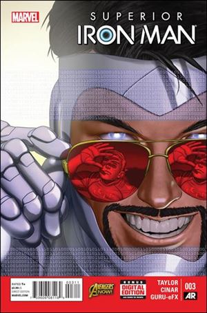 Superior Iron Man issue 3 Mike Choi Cover