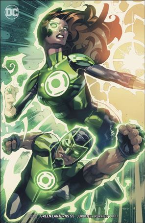Green Lanterns issue 55-B Chris Stevens Cover
