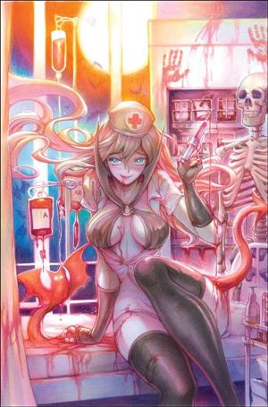 Draculina (2022) issue 4-P Rachta Lin 1:11 Virgin Cover