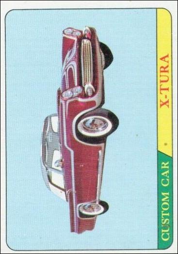 Hot Rods (Base Set) card 18 X-Tura (Orange Back)