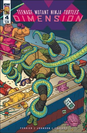 Teenage Mutant Ninja Turtles: Dimension X issue 4 Nick Pitarra Connecting Cover