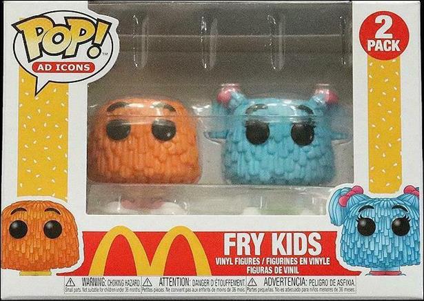 POP! Ad Icons Multi-Packs figure nn5 Fry Kids (Orange & Blue) 2 Pack